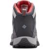 imageColumbia Womens Crestwood Mid Waterproof Hiking ShoeGraphiteDaredevil