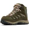 imageColumbia Womens Crestwood Mid Waterproof Hiking ShoeNori  Peach Blossom