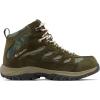 imageColumbia Womens Crestwood Mid Waterproof Hiking ShoeNori  Peach Blossom