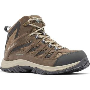 imageColumbia Womens Crestwood Mid Waterproof Hiking ShoePebble  Oxygen
