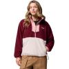 imageColumbia Womens Sequoia Grove 12 Zip FleeceRich WineDark StoneEraser Pink