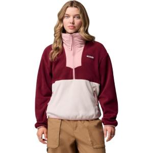 imageColumbia Womens Sequoia Grove 12 Zip FleeceRich WineDark StoneEraser Pink