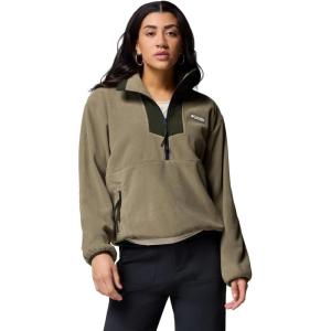 imageColumbia Womens Sequoia Grove 12 Zip FleeceStone GreenGreenscapeCollegiate Navy