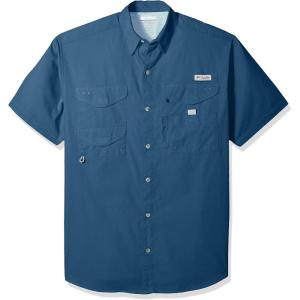 imageColumbia Mens PFG Bonehead Short Sleeve ShirtBlue Heron