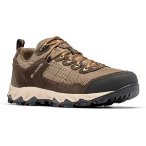 imageColumbia Mens Valley Pointe Waterproof Hiking ShoeCamo BrownCaramel