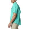 imageColumbia Mens PFG Bahama II Short Sleeve ShirtBright Aqua