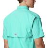 imageColumbia Mens PFG Bahama II Short Sleeve ShirtBright Aqua