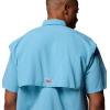 imageColumbia Mens PFG Bahama II Short Sleeve ShirtVintage Blue