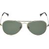 imageColumbia Norwester Aviator Polarized Sunglasses GoldGreen Polarized 59 mm