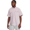 imageColumbia Mens PFG Bahama II Short Sleeve ShirtLavender Pearl