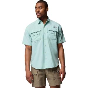 imageColumbia Mens PFG Bahama II Short Sleeve ShirtMisty Jade