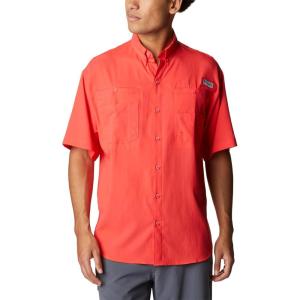 imageColumbia Mens Terminal Tackle ShortRed Hibiscus