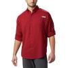 imageColumbia Mens PFG Tamiami II UPF 40 Long Sleeve Fishing ShirtBeet