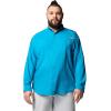 imageColumbia Mens PFG Tamiami II UPF 40 Long Sleeve Fishing ShirtBlue Echo