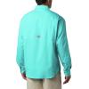 imageColumbia Mens PFG Tamiami II UPF 40 Long Sleeve Fishing ShirtBright Aqua