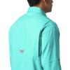 imageColumbia Mens PFG Tamiami II UPF 40 Long Sleeve Fishing ShirtBright Aqua
