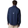 imageColumbia Mens PFG Tamiami II UPF 40 Long Sleeve Fishing ShirtCollegiate Navy
