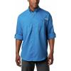 imageColumbia Mens PFG Tamiami II UPF 40 Long Sleeve Fishing ShirtDark Pool