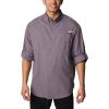 imageColumbia Mens PFG Tamiami II UPF 40 Long Sleeve Fishing ShirtGranite Purple