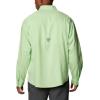 imageColumbia Mens PFG Tamiami II UPF 40 Long Sleeve Fishing ShirtLime Glow