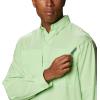 imageColumbia Mens PFG Tamiami II UPF 40 Long Sleeve Fishing ShirtLime Glow