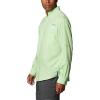 imageColumbia Mens PFG Tamiami II UPF 40 Long Sleeve Fishing ShirtLime Glow