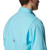 imageColumbia Mens PFG Tamiami II UPF 40 Long Sleeve Fishing ShirtOpal Blue