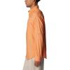 imageColumbia Mens PFG Tamiami II UPF 40 Long Sleeve Fishing ShirtOrange Reef