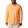 imageColumbia Mens PFG Tamiami II UPF 40 Long Sleeve Fishing ShirtOrange Reef