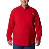 imageColumbia Mens PFG Tamiami II UPF 40 Long Sleeve Fishing ShirtRed Spark