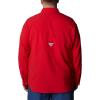 imageColumbia Mens PFG Tamiami II UPF 40 Long Sleeve Fishing ShirtRed Spark