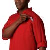 imageColumbia Mens PFG Tamiami II UPF 40 Long Sleeve Fishing ShirtRed Spark