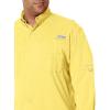 imageColumbia Mens PFG Tamiami II UPF 40 Long Sleeve Fishing ShirtSun Glow
