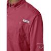 imageColumbia Mens PFG Tamiami II UPF 40 Long Sleeve Fishing ShirtSunset Red