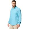imageColumbia Mens PFG Tamiami II UPF 40 Long Sleeve Fishing ShirtVintage Blue