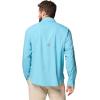 imageColumbia Mens PFG Tamiami II UPF 40 Long Sleeve Fishing ShirtVintage Blue
