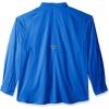 imageColumbia Mens PFG Tamiami II UPF 40 Long Sleeve Fishing ShirtVivid Blue  Legacy