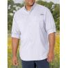 imageColumbia Mens PFG Tamiami II UPF 40 Long Sleeve Fishing ShirtWhite  Legacy