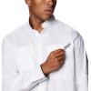 imageColumbia Mens PFG Tamiami II UPF 40 Long Sleeve Fishing ShirtWhiteRealtree Edge