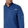 imageColumbia Mens PFG Tamiami II UPF 40 Long Sleeve Fishing ShirtYacht