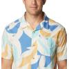 imageColumbia Mens Pine Canyon Short SleeveChalk Floristic