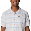 imageColumbia Mens Pine Canyon Short SleevePeach Blossom Stripe