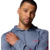 imageColumbia Mens Terminal TackkleHoodieCarbon HeatherRed Spark Logo