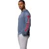 imageColumbia Mens Terminal TackkleHoodieCarbon HeatherRed Spark Logo