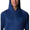 imageColumbia Mens Terminal TackkleHoodieCarbonOpal Blue Logo