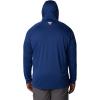 imageColumbia Mens Terminal TackkleHoodieCarbonOpal Blue Logo