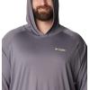 imageColumbia Mens Terminal TackkleHoodieCity GreyCocoa Butter Logo