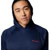 imageColumbia Mens Terminal TackkleHoodieCollegiate NavySunset Red Logo