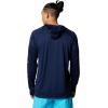 imageColumbia Mens Terminal TackkleHoodieCollegiate NavySunset Red Logo