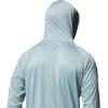 imageColumbia Mens Terminal TackkleHoodieCrushed Blue HeatherBright Nectar Logo